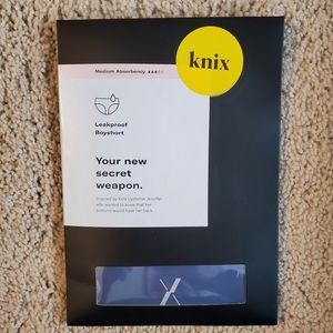 Knix indigo leakproof Boyshort size M